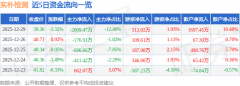 实朴检测（301228）12月29日从力资金净卖出200947万